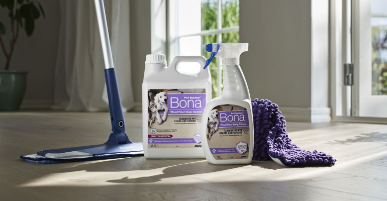 For Cleaning Floors in Homes with Pets