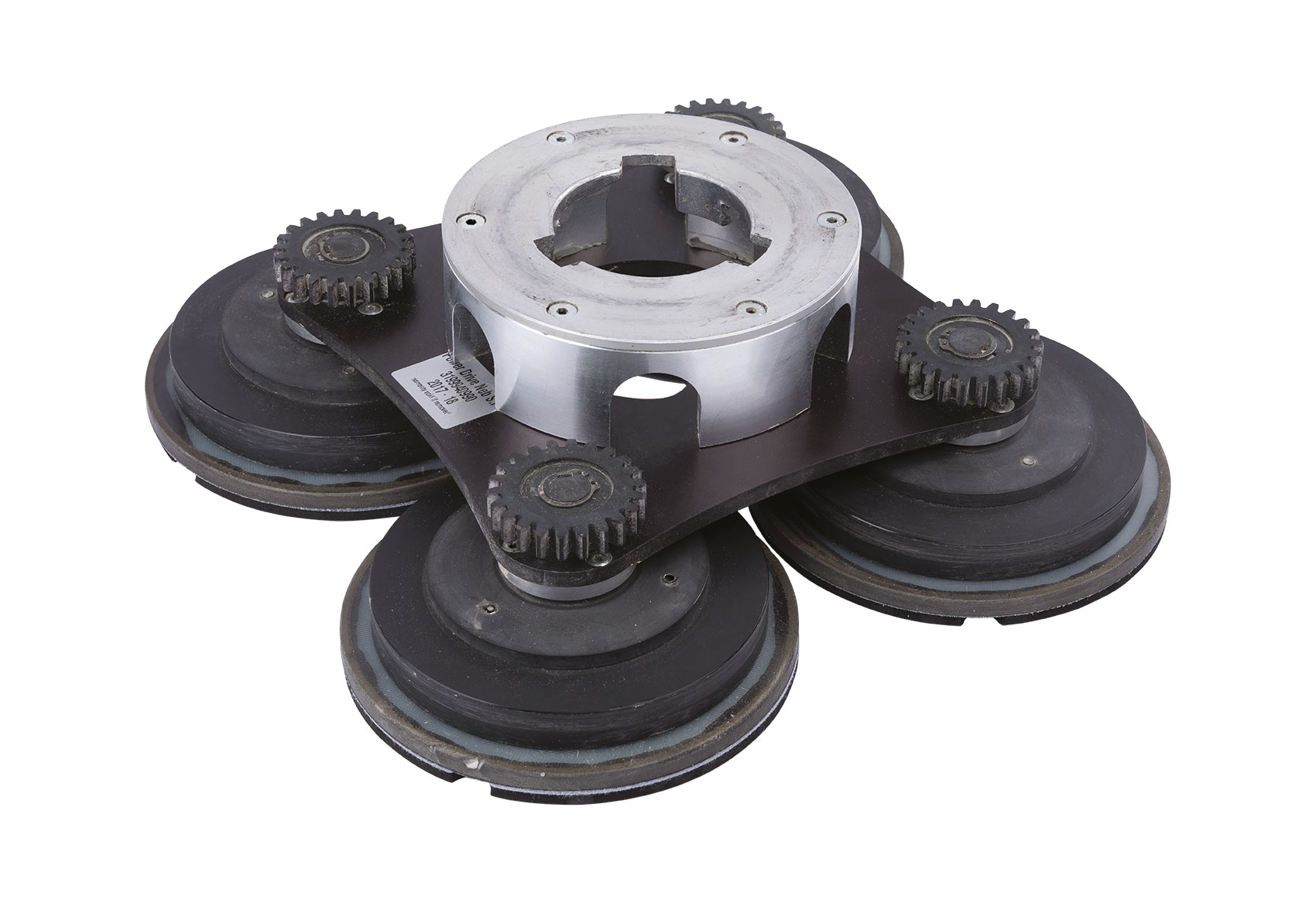 Bona PowerDrive four gear-driven cogs give unsurpassed power and direction-free sanding