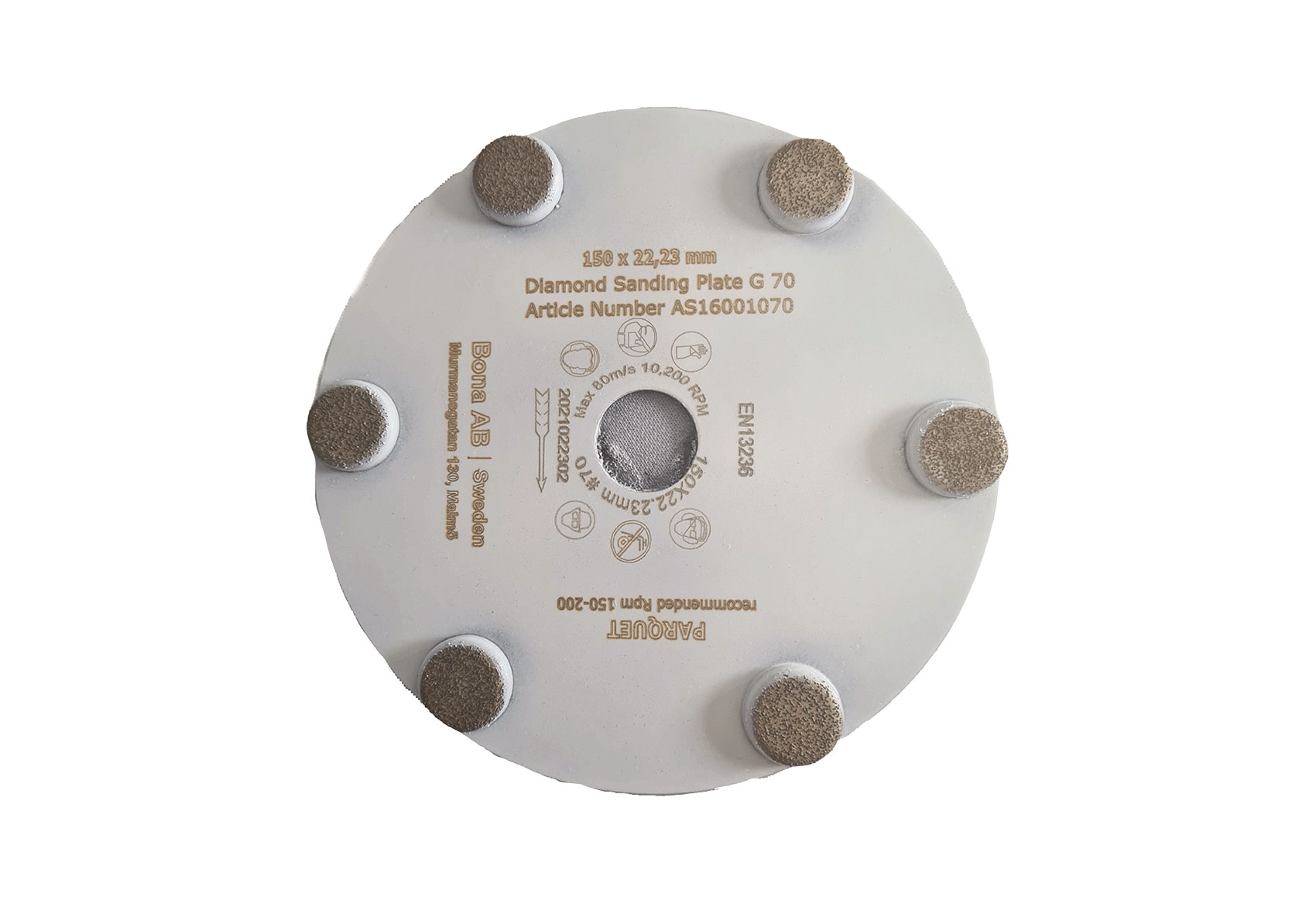 Sanding Machines Diamond Plate Discs G 70